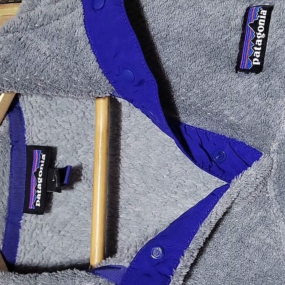 Patagonia Gray Snap Sweater - Picture 4 of 6